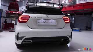 World's most powerful Mercedes A45 AMG Edition 1 (462HP) tuned by SimonMotorSport Dubai