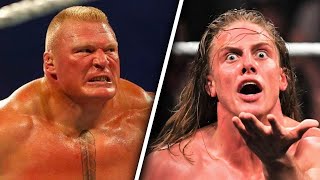 Brock Lesnar & Matt Riddle Backstage FIGHT WWE Royal Rumble 2020