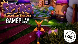 SPYRO REIGNITED TRILOGY Gameplay (Spyro The Dragon Remaster)