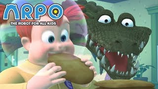 ARPO The Robot For All Kids - hungry Crocodile | | 어린이를위한 만화
