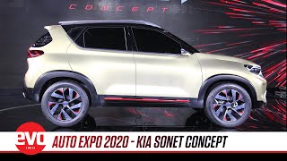Auto Expo 2020 | Kia Sonet Concept | First look | evo India