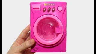 Toy Washing Machine Mini Review Toy Детская стиральная машинка мини