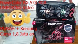 PowerColor RX 570 4GB Red Dragon Unboxing Video