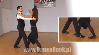 Foxtrot (użytkowy) - Krok Podstawowy - Więcej na DanceBook.pl