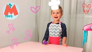 ❤ День рождение куклы Беби Бон Видео Девочка Маша готовит торт, как МАМА  Серия про Беби Бона