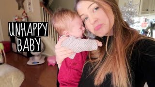 Unhappy Baby! - Vlogmas Day 2!