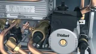 Конструкция газового настенного котла Vaillant turboTec