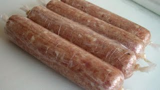 Домашняя колбаса. 100% мясо.