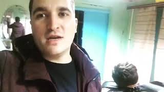 Хания Фархи на баяне.