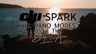 DJI SPARK ALL PANO MODES and how to modify the photos!