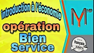 introduction à l'économie S1 EP 08: les opérations des biens&Service