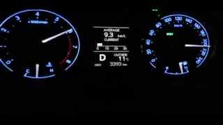 Toyota Corolla 2017 acceleration 0-210 (Automatic Drive)