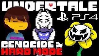 UNDERTALE ON PLAYSTATION IS FINALLY HERE!! | Genocide + Hard Mode [Part 1]