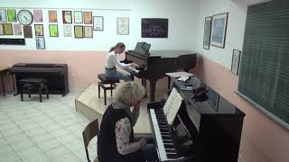 09.01.2020 Mila Gostijanovic: Mira Marchenko' Master class, Music school, Budva, Montenegro