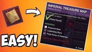 Destiny 2 | ALL 4 Imperial Treasure Map Chest Locations! (Spine, Dynamo, Maevic, Legion's)