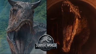 Carnotaurus vs Baryonyx Fight Sequence | Jurassic World Fallen Kingdom