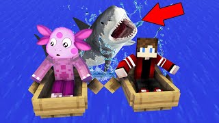 ЛУНТИК ВЫЖИВАЕТ НА НЕОБИТАЕМОМ ОСТРОВЕ В МАЙНКРАФТ ТРОЛЛИНГ НУБИК ИГРАЕТ В MINECRAFT