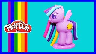 MLP Play-Doh My Little Pony ♥ Rainbow Dash ♥ Make N' Style Ponies