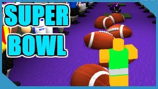 SUPER BOWL OBBY IN ROBLOX (Roblox Football Obby)
