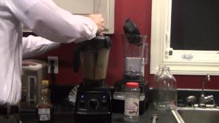 Making Peanut Butter in the Vitamix 7500