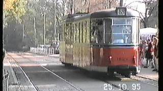 Berliner Rekowagen und Gotha BDE`s im Köpenicker Netz 1995