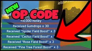 (CODE) FREE HONEY, GUMDROPS, BOOSTS - Roblox Bee Swarm Simulator