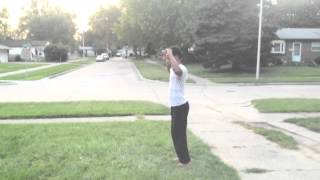 First time landing standing frontflip