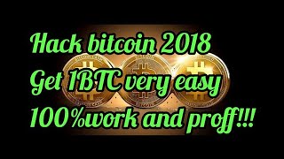 NEW!!! HACK BITCOIN 2018 ,VERY-VERY LEGIT HACK BITCOIN 10 BTC/1000000000 SATOSHI 1000%WORK AND PROFF