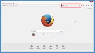Firefox Search bar - Easily choose your favorite search engine