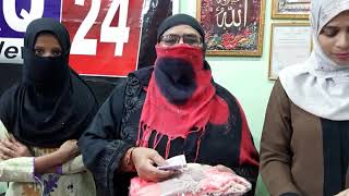 #Alhamdulillah Nasheman Nagar ke Bewah Aunty aur Yateem Nawasiyou ko Madad di gayi hai☎️040-24449581