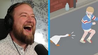 Honk to assert dominance | Untitled Goose Game Highlights Part 1