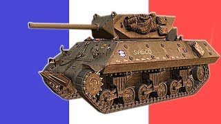 Обзор ПТ-САУ 5 уровня M10 RBFM, полученной за марафон " День Д" в игре World of Tanks.