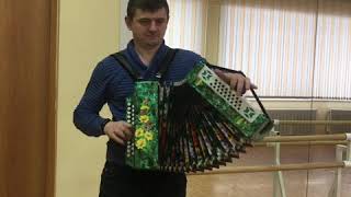Русские наигрыши на гармони. Иван Адыбаев, гармонь.