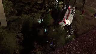 Bus with students returning from Disney crashes off I-10 bridge in Alabama