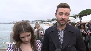 Anna Kendrick & Justin Timberlake Interview From Cannes 2016 Trolls