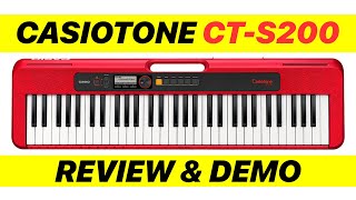 Casiotone CT-S200 Tones, Rhythms, Features Review