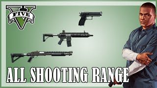GTA 5 - All Shooting range challenges [Gold]