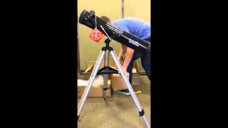 Телескопы Sky-Watcher AZ: сборка и настройка телескопа – видеоинструкция для начинающих