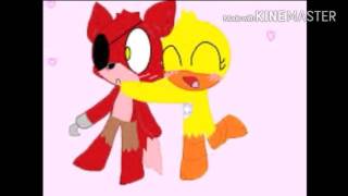 Foxy x Chica Nightcore - Go Go Go Fnaf Foxica.
