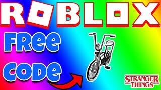 [ROBLOX PROMO CODE] ROBLOX STRANGER THINGS EVENT DAY 3 MIKES BIKE PROMO CODE