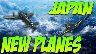 War Thunder Patch 1.43 New UPDATE - War Thunder New Japanese Planes