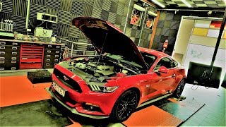 2017 Ford MUSTANG GT V8 Vlog [ HAMOWNIA 2 ]  DYNO RUN Pomiar MOCY :) TEST PL