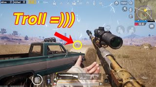 PUBG Mobile | Skin Kar98 Trong Royale Pass || Troll Thanh Niên Bo Cuối =)))