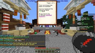 MY FRIEND GIVES ME A GIFT IN MINECRAFT - Minecraft Hypixel Bedwars