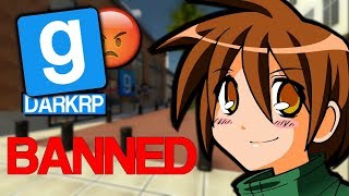 UN PSYCHOPATHE ME BAN DE SON SERVEUR WTF ! GMOD DarkRP