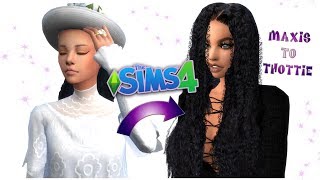 turning a maxis match sim into a thottie