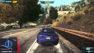 Need for Speed: Most Wanted 2012 GAMEPLAY on AMD 2.1 - 3 GB RAM - RADEON HD 5470 512MB