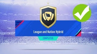 LEAGUE AND NATION HYBRID FIFA 19 SBC | CHEAPEST METHOD + COMPLETED* | FIFA 19 ULTIMATE TEAM