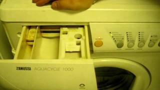 Стиральная машина Zanussi, Eiectrolux диагностический режим