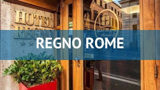 REGNO ROME 3* Италия Рим обзор – отель РЕГНО РОМ 3* Рим видео обзор
